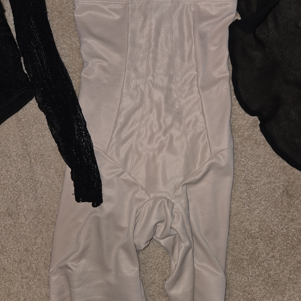 Womens Size Medium Sexy Black and Purple Intimates Langerie Babydoll Set - Picture 3 of 13